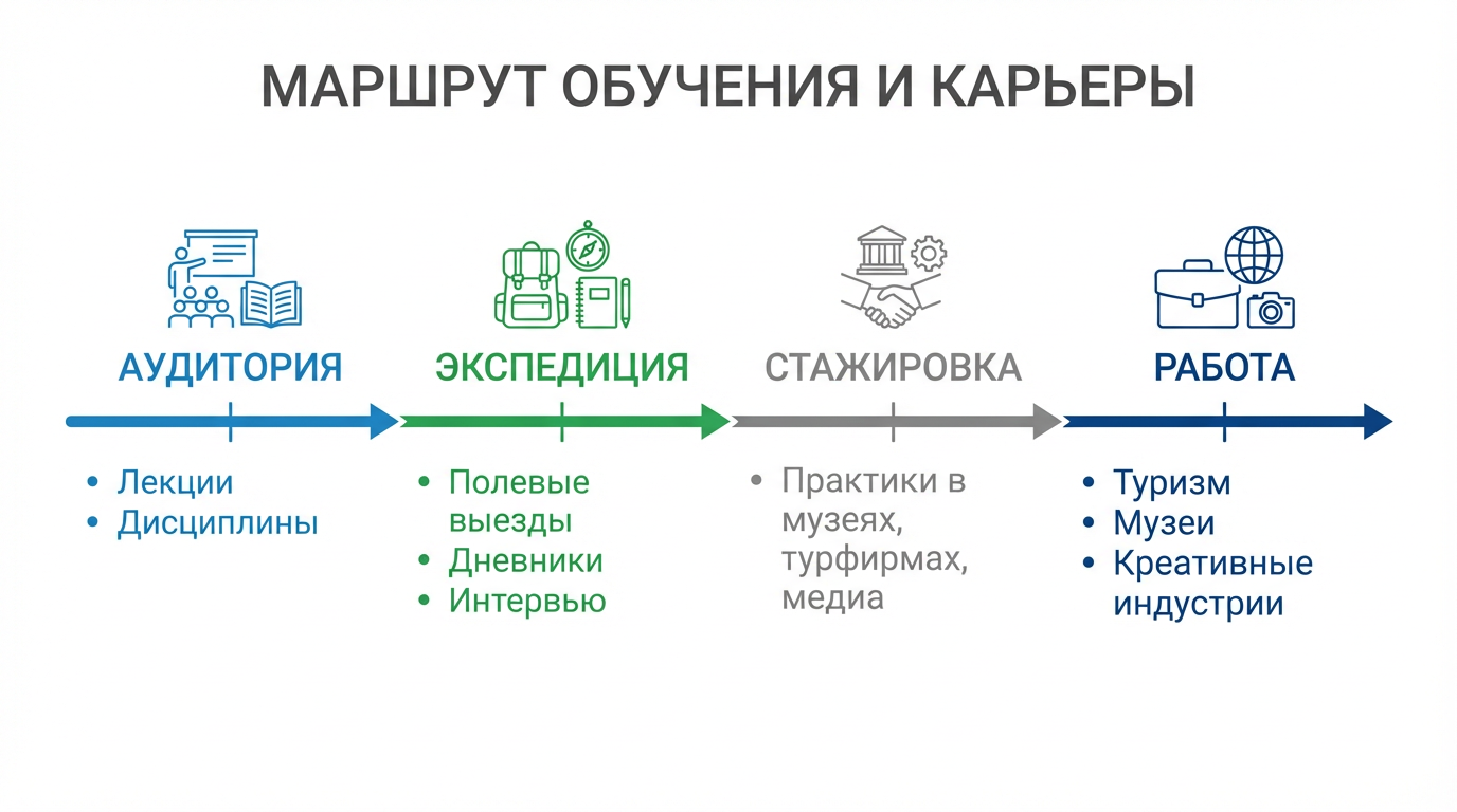 Маршрут обучения и карьеры